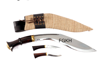 Hand Forged Carbon Steel Historical World War Gurkha Kukri | 13 inch World War Kukri knife / Gurkha Using Khukuri knives In World War